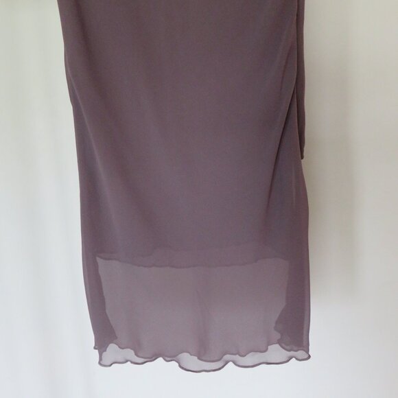 House of CB, Mauve, Maxi Skirt, Beautiful Georgette Fabric, Size Small - Picture 5 of 6